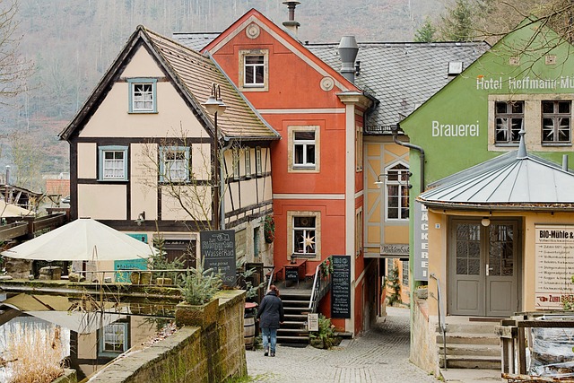 Free Winterdorf Schmilka photo and picture