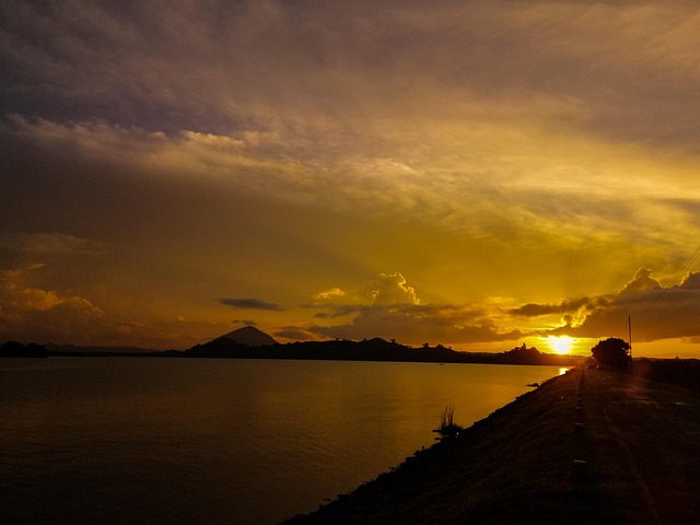 Puesta Del Sol Paisaje - Foto gratis en Pixabay - Pixabay