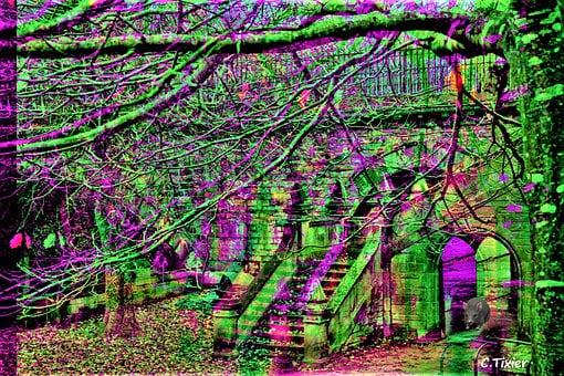 Free Edinburgh Psychedelic illustration and picture