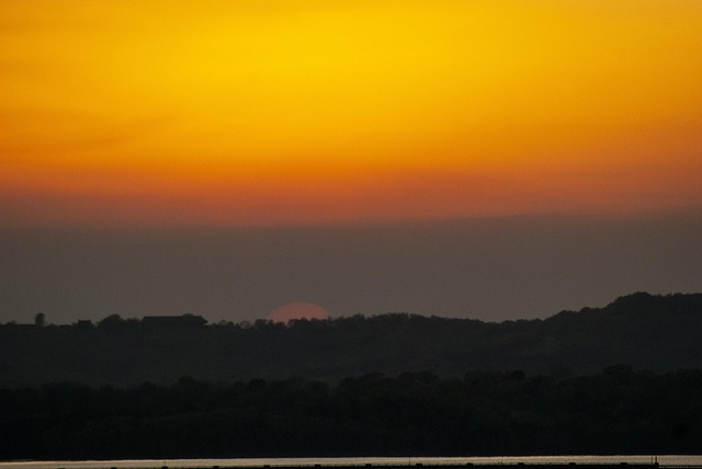 Free Sunset Ozarks photo and picture
