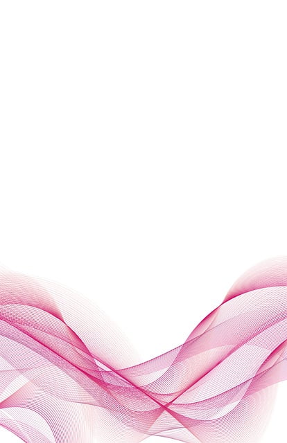 Free wave pink background illustration