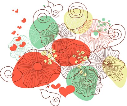 Free Pattern Flowers photo and picture