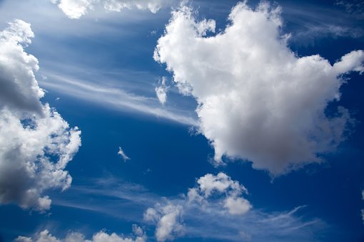Free Sky Blue photo and picture