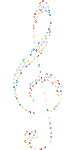 100+ kostenlose Notenschlüssel & Musik Vektorgrafiken - Pixabay