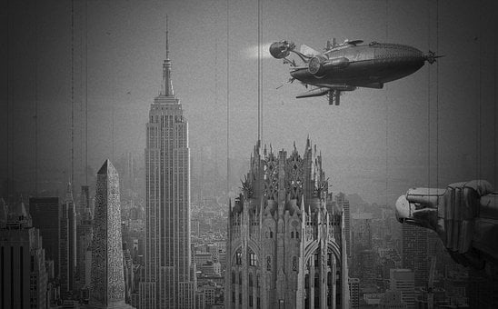 New York, Steampunk, Alt, Jahrgang