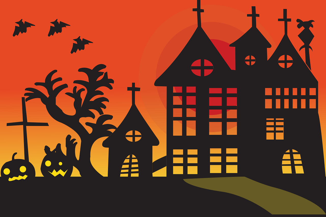 Download free HD stock image of Landscape Haunted Free landscape haunted horror vector
