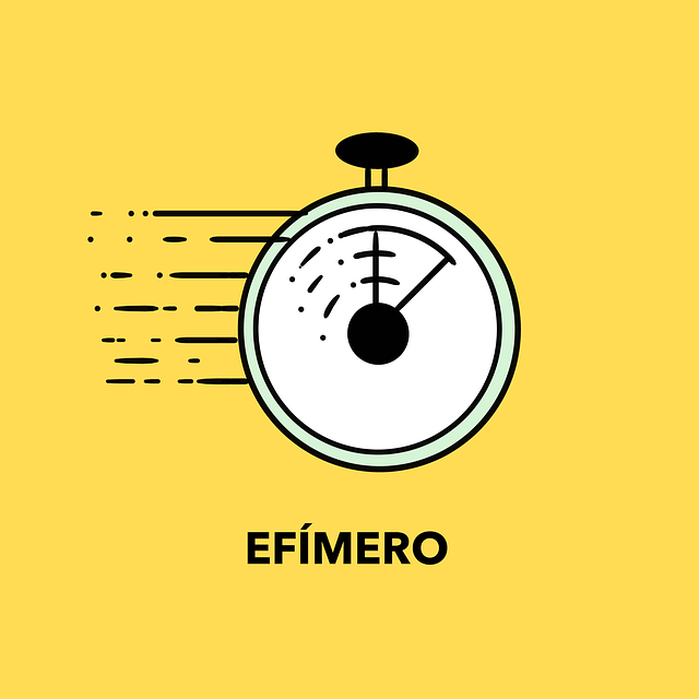 Free ephemeral time chronometer illustration