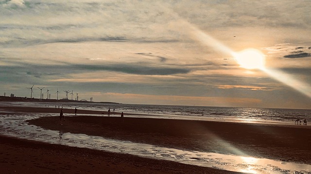 Sonnenuntergang, West Coast, Dämmerung