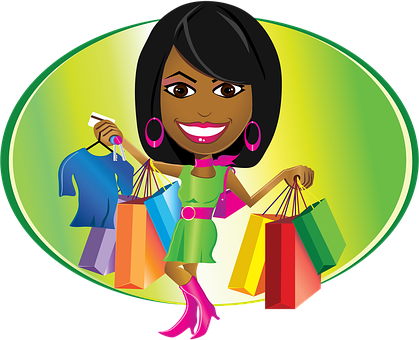 Free African American Lady illustration and picture