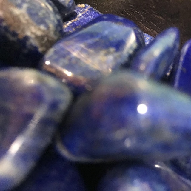 Boucles d'Oreilles Classique Pendantes Or Jaune 375 Lapis Lazuli Rond – FR
