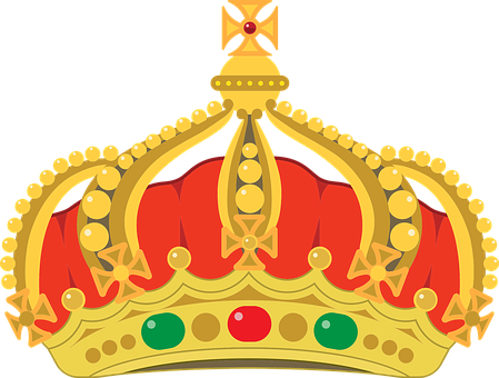 Free Crown King vector and picture