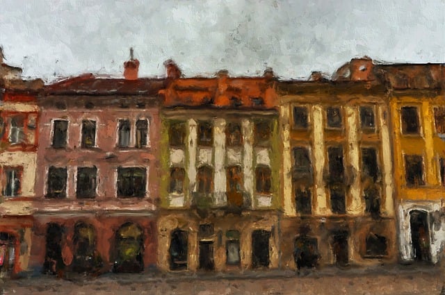 Free oil painting paint painting illustration