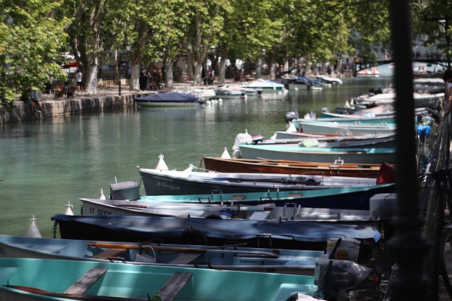 Annecy, Lake, Boot, Natur, Frankreich