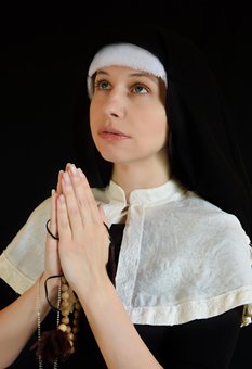 Nun, Cosplay, Cross, Vera, Religion