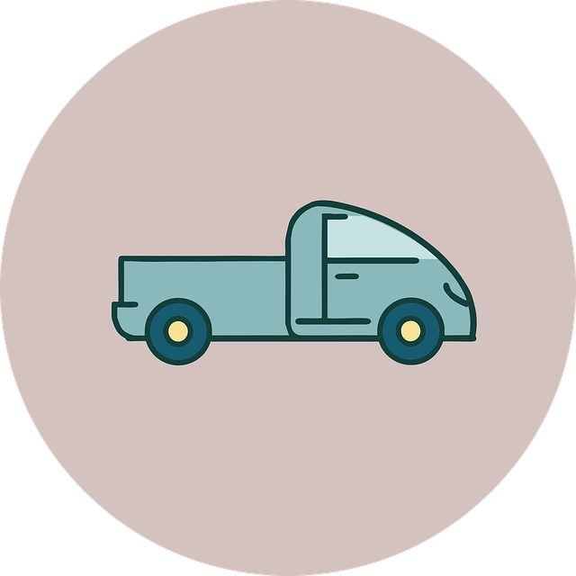 Free auto pickup truck illustration