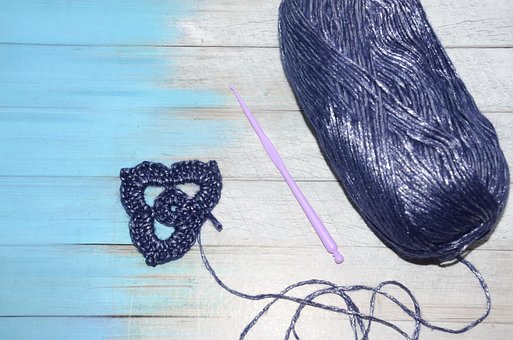 Stiefeletten, Stricken, Garn, Handarbeit