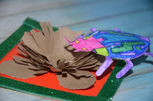 Käfer, Papier, Boot, Schaffung