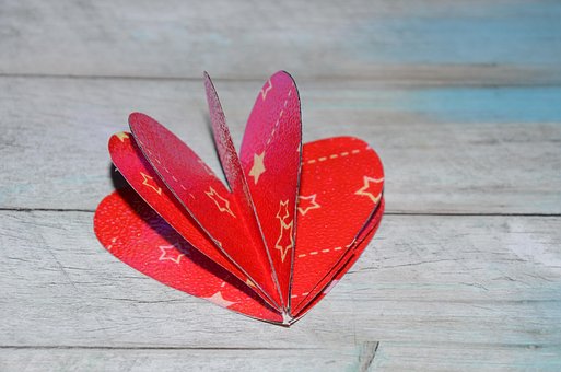 Ein Herz, Papier, Liebe, Schaffung