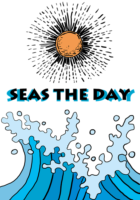 Free ocean sea water illustration