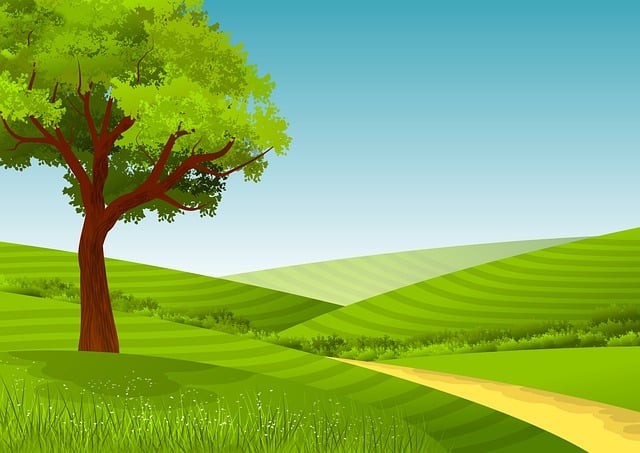 Latar Belakang Ilustrasi Lanskap Gambar Gratis Di Pixabay