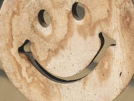 Smile, Lachen, Fröhlich, Froh, Holz