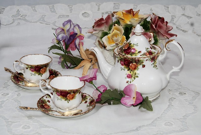 Free Vintage Tea Set photo and picture