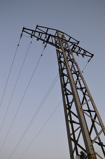 Elektricitet, Strømstang, Himmel