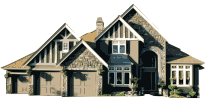 Free House Mansion vector and picture