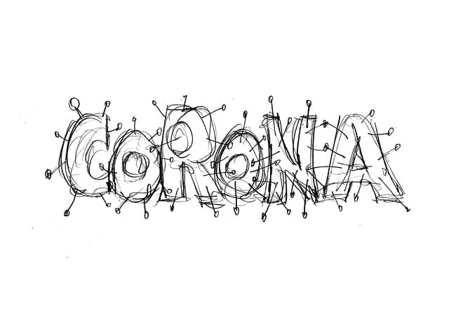 Download free HD stock image of Corona Writing Free corona writing pencil illustration