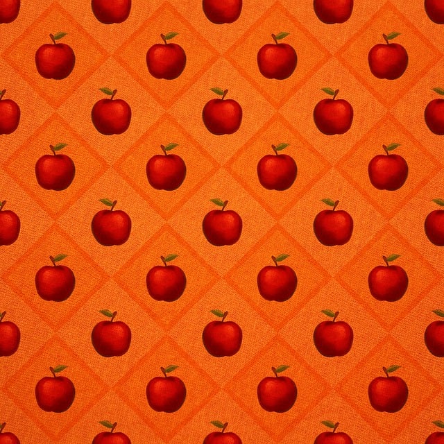 Free apples fruit pattern illustration