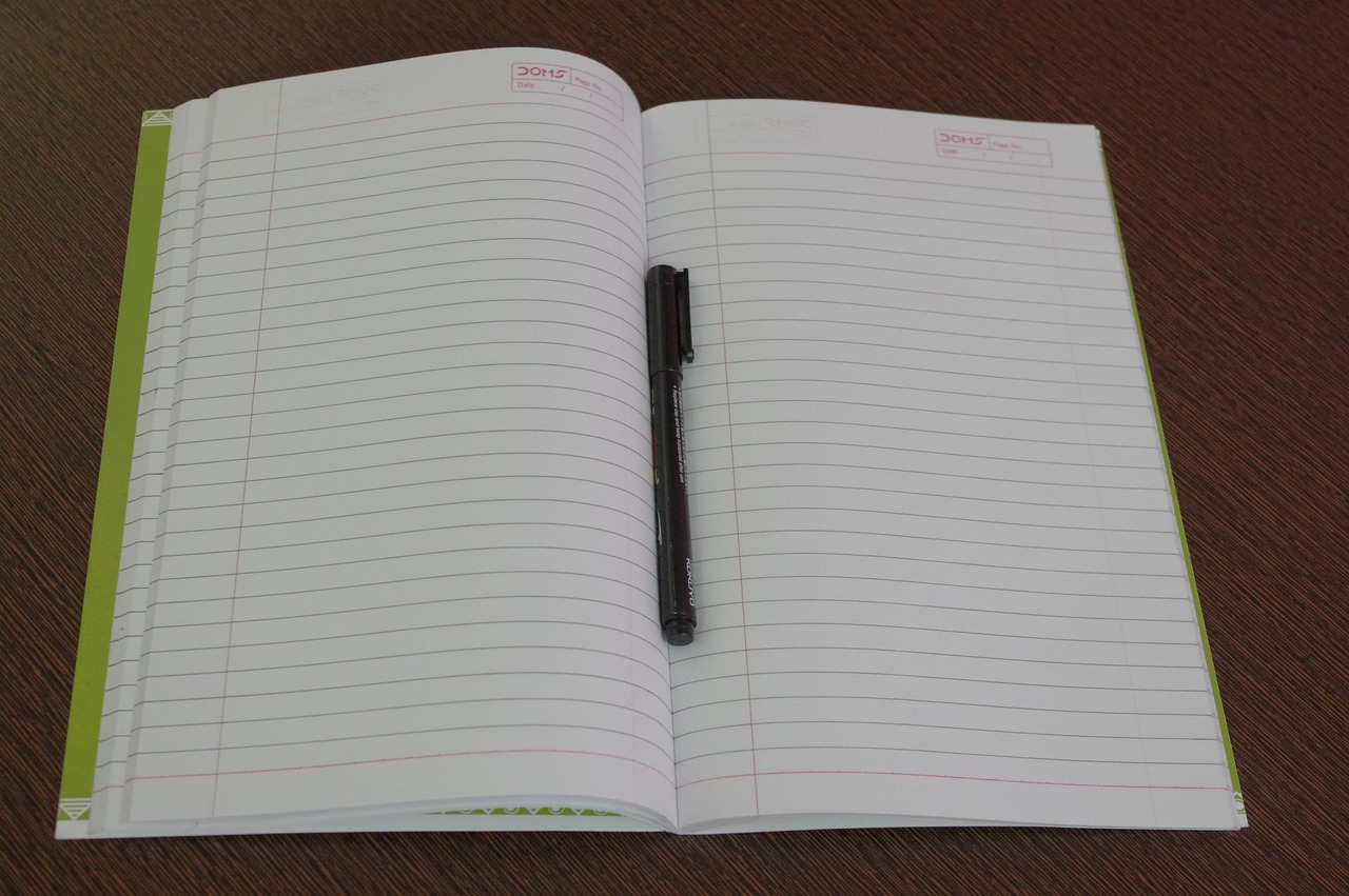 Notebook And Marker - Free photo on Pixabay - Pixabay