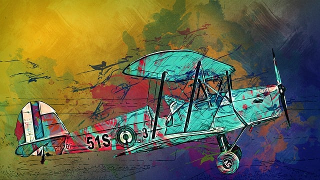 Free aircraft airport sky illustration