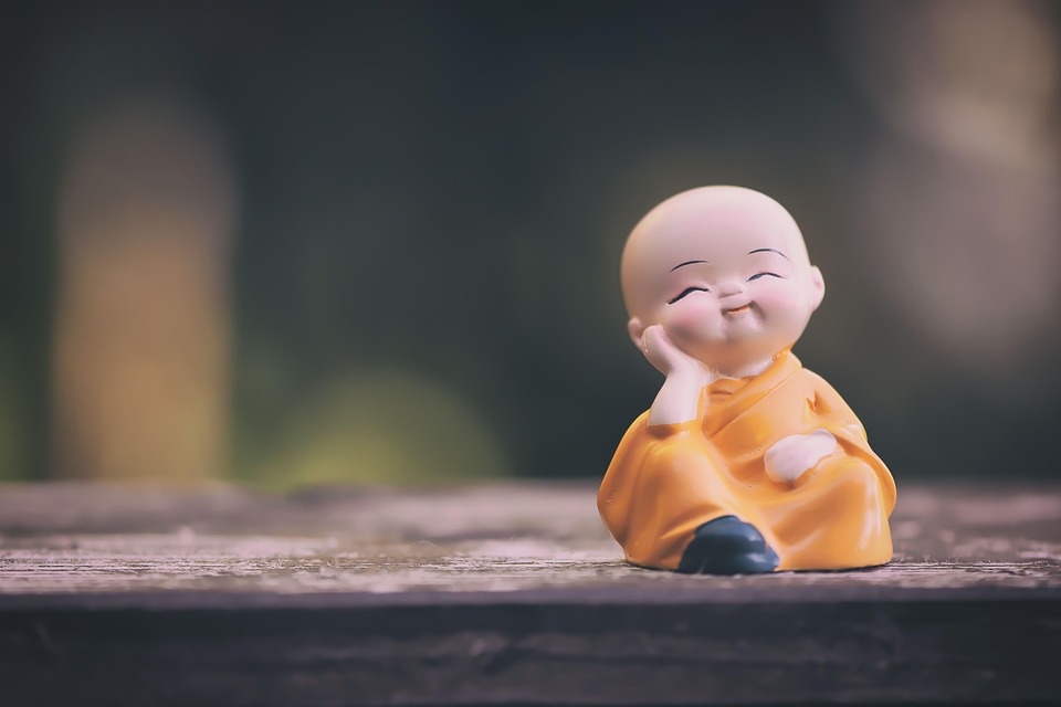 修道士, フィギュア, リラックスした, 宗教, 瞑想, リラクゼーション, ハーモニー, 仏