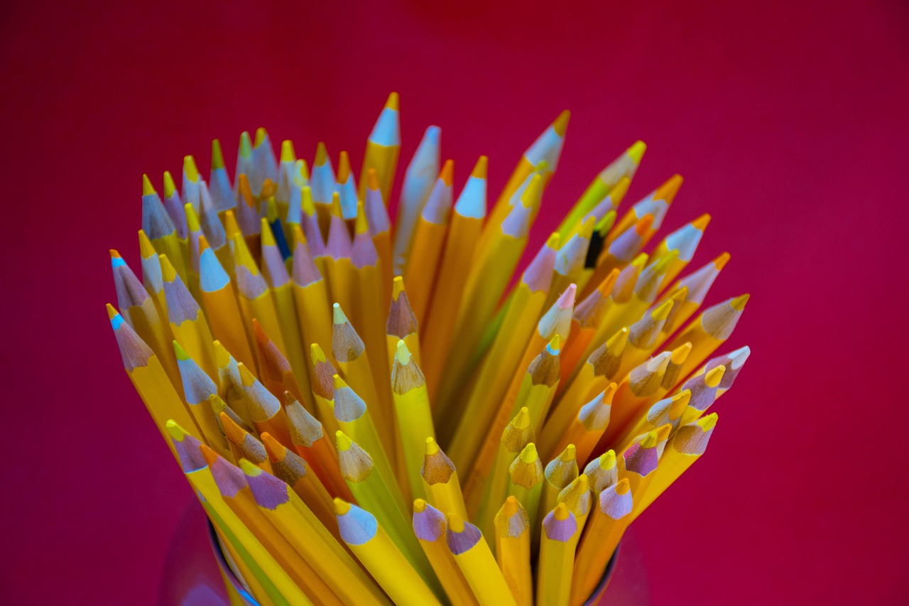 Pencils - free online jigsaw puzzle photo