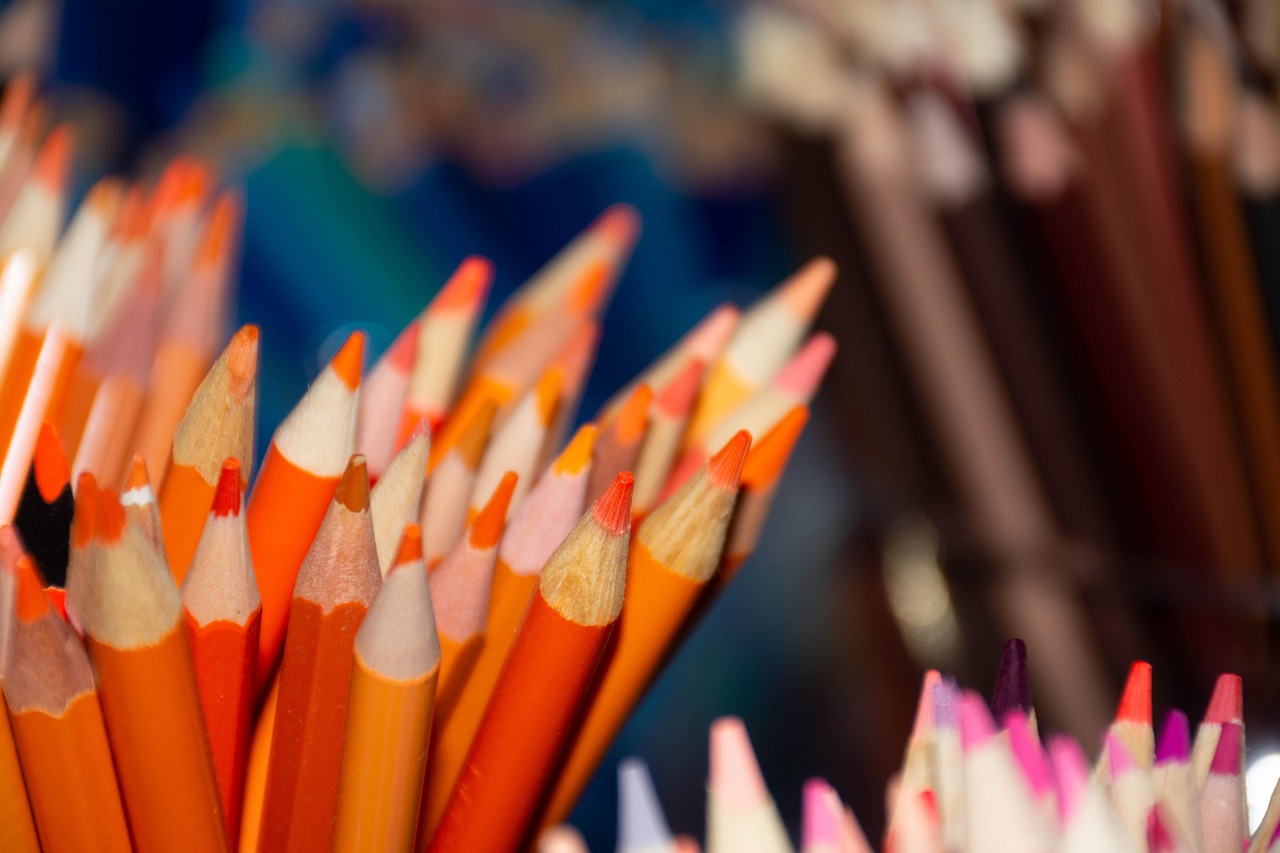 Pencils - free online jigsaw puzzle photo