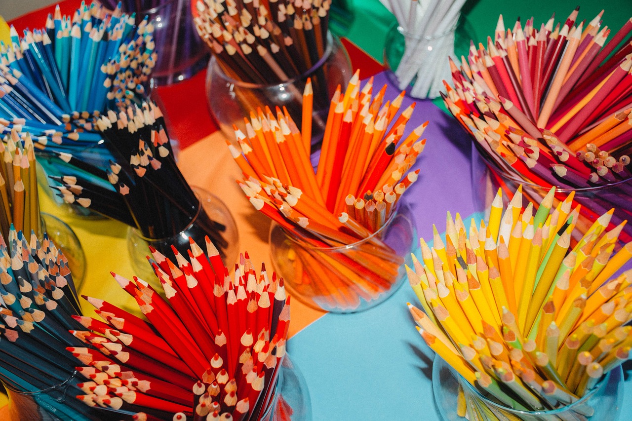 Pencils - free online jigsaw puzzle photo
