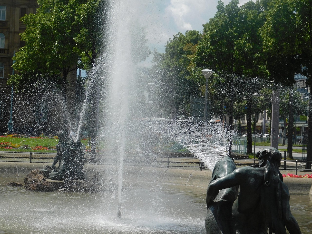 Fountain Water Games Mannheim Free photo on Pixabay Pixabay