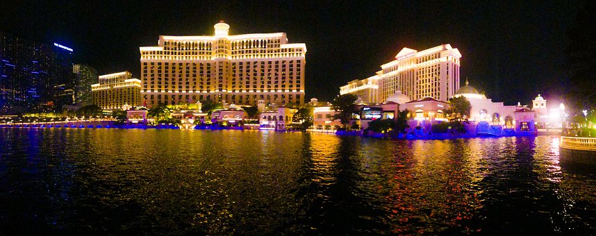 Bellagio, Cæsars Palads, Hotel, Nevada