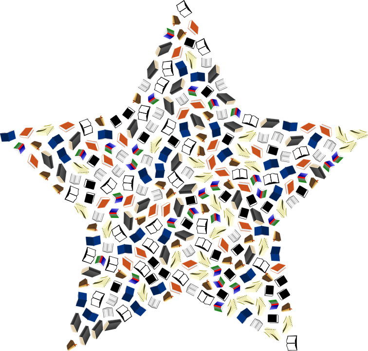星星 图书 读 - 免费矢量图形Pixabay