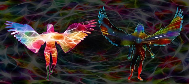 Free archangels cherub cosmos illustration