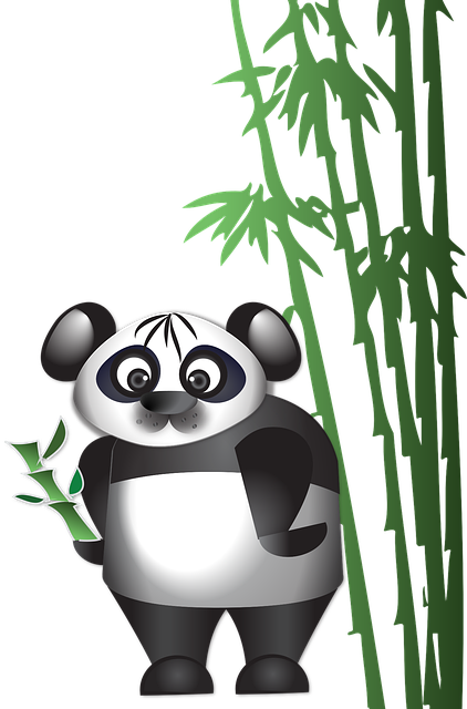 Free Cartoon Panda vector and picture
