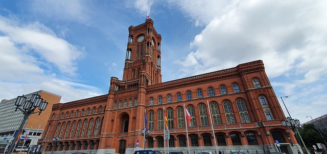 Free Red Town Hall Berlin photo and picture