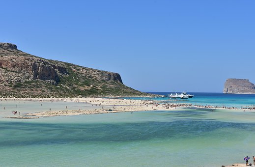 Balos Side, Crete Beach, Greece