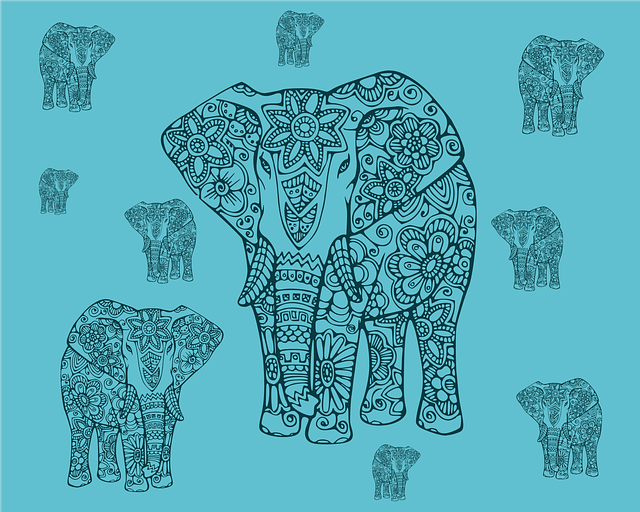 Free Elephant India vector and picture
