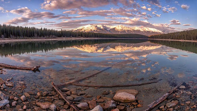 Free Mountain Reflection photo and picture