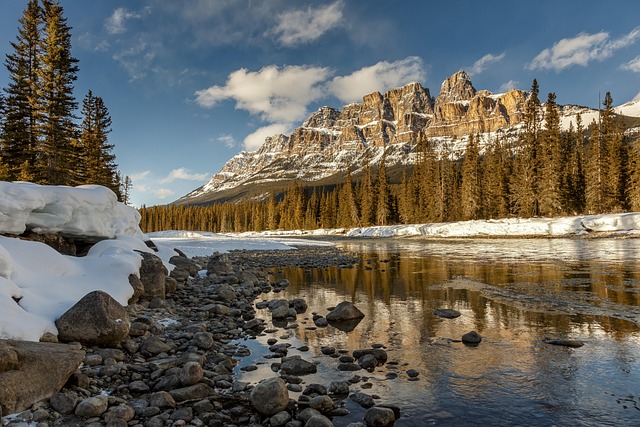Free Mountain Winter photo and picture