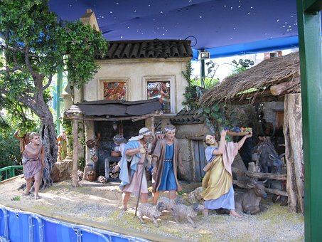 Free Manger Christmas photo and picture