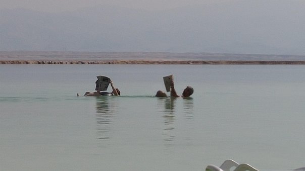 Døde Hav, Strand, Hav, Kyst, Natur, Sand