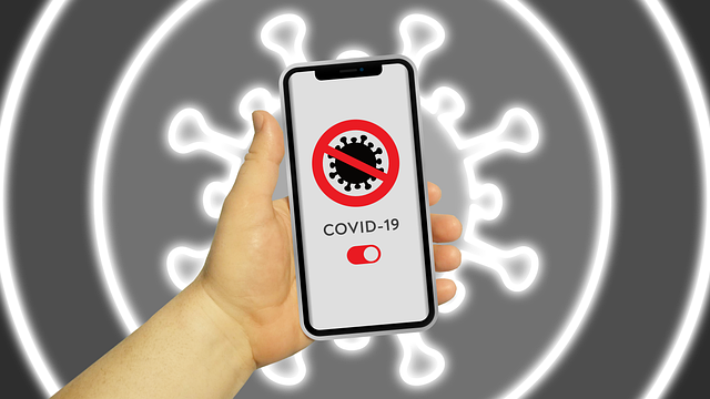 Download free HD stock image of Mobile Covid-19-App Free mobile covid-19-app corona app illustration