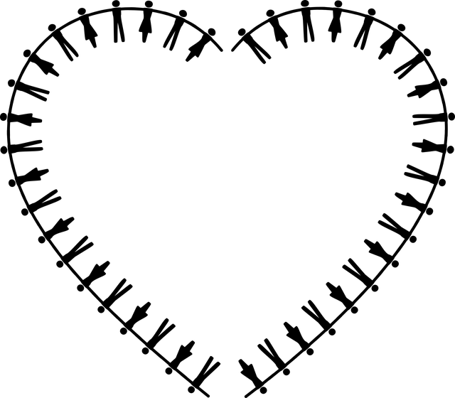 Free human people heart vector